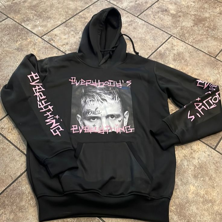 Brand New Hoodie Small Unisex T-34 Lil Peep Merch, Lil Peep Hoodie, T 34, Live Forever, Personal Shopping, Christmas List, Christmas Ideas, Dream Closet, Give It To Me