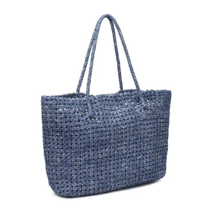 Crafted from durable polyester with a charming braided design, this hobo is the ideal companion for a day at the beach or running errands. With an open closure, it offers easy access, making it perfect for those on-the-go moments. Elevate your casual chic with this shopper tote that effortlessly combines fashion and functionality. Item Type: Tote Material: Polyester Closure: Open Exterior Details: Braided Design Interior Details: Unlined, Removable Zip Pouch 21” L x 6.75” W x 13.25” H Senses Activities, Cloud Bag, Yoga Travel, Cell Phone Bag, Yoga Mat Bag, A Day At The Beach, Mat Bag, Braid Designs, Day At The Beach