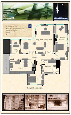 the floor plan for an office building