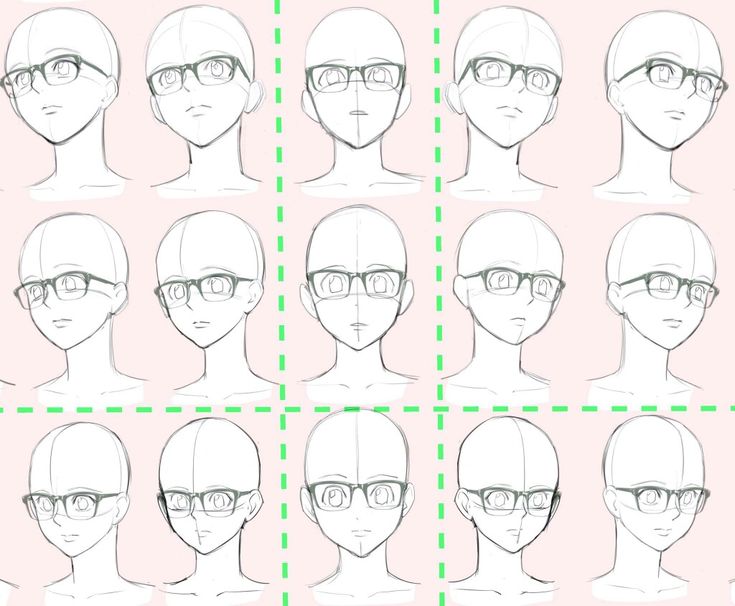 how to draw glasses for men and women with easy step - by - step instructions