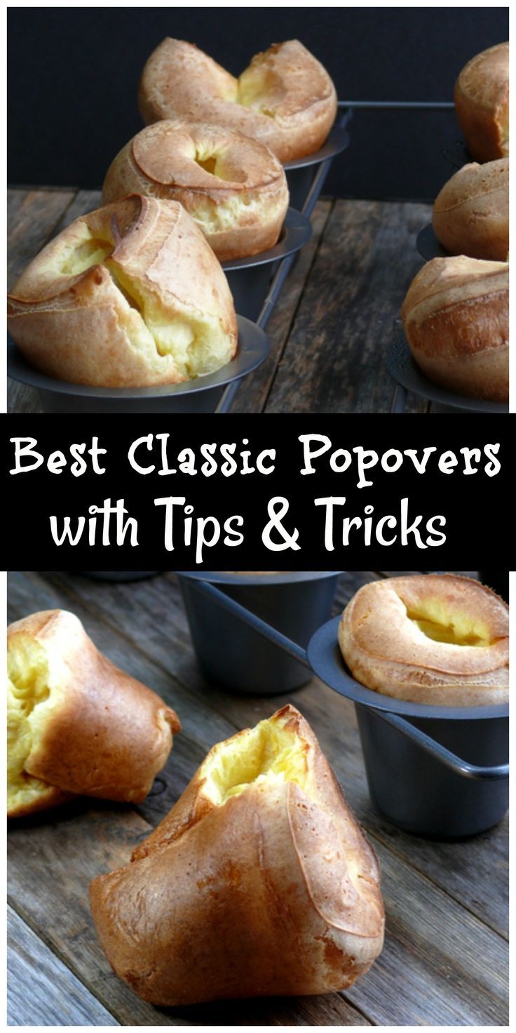 the best classic popovers with tips and tricks to make them taste good for breakfast