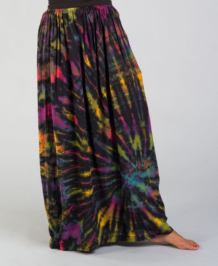 Grunge Tie Dye, Tie Dye Techniques, Boho Skirt, Black Tie Dress, Boho Skirts, The Cool, Black Tie, Tie Dye Skirt, Like You