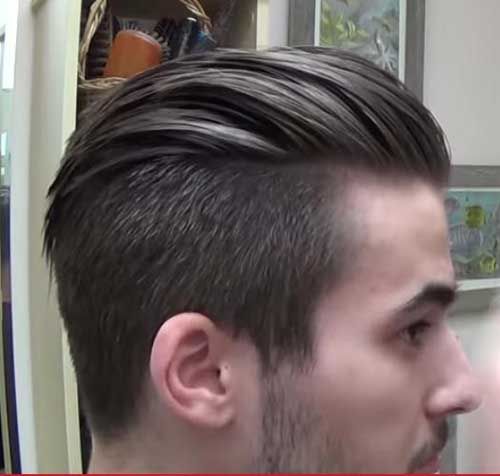 Disconnected Slick Back, Slick Back Undercut Men, Slicked Back Hair Men, Back Undercut, Slick Back Undercut, Mens Wavy Haircuts, Mens Haircuts Straight Hair, Trendy Mens Hairstyles, Mens Medium Length Hairstyles