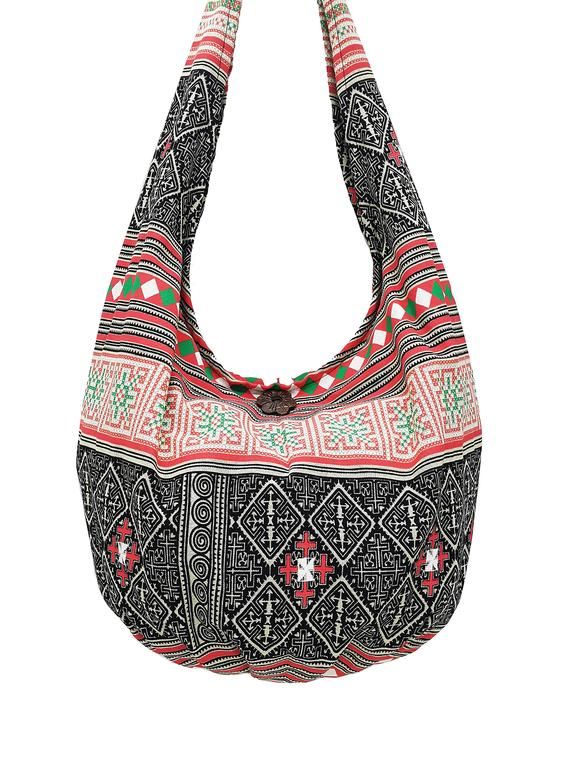 Women Bag Handbags Thai Cotton Bag Hippie Bag Hobo Bag Boho Bag Shoulder Bag Tote Pleated Bag Purse Hippie Handwoven Shoulder Bag For Festivals, Bohemian Shoulder Bag For On-the-go With Large Capacity, Bohemian Shoulder Hobo Bag For On-the-go, Bohemian Patchwork Cotton Shoulder Bag, Bohemian On-the-go Shoulder Bag, Tie Dye Bags, Yoga Mat Bag, Mat Bag, Woman Bags Handbags