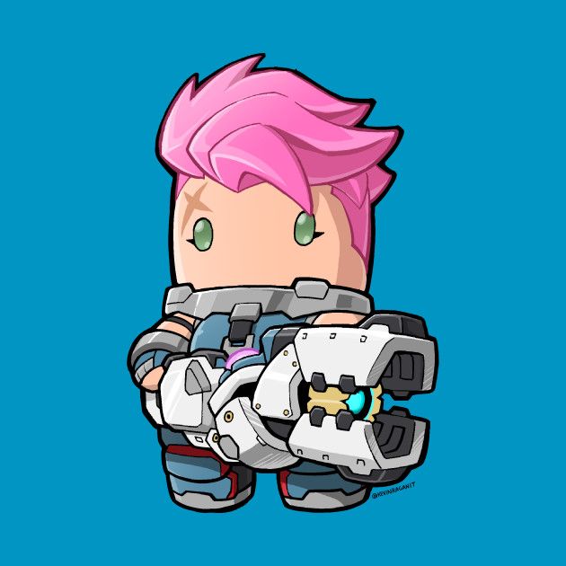 Overwatch Reference, Chibi Overwatch, Zarya Overwatch, Sketch Hair, Chibi Games, Hairstyles For Characters, Overwatch Drawings, Drawing Hairstyles, Overwatch Funny