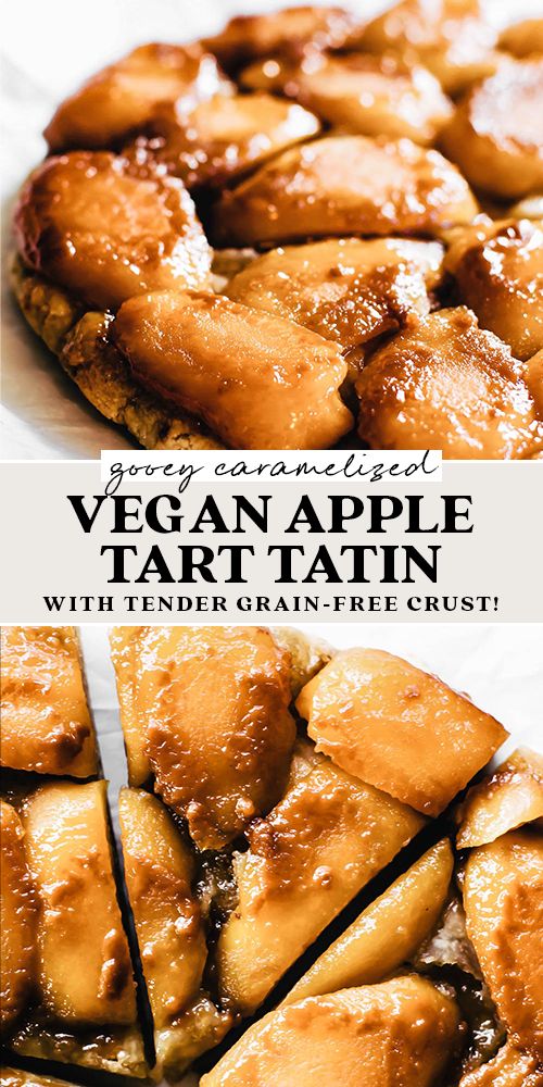 an image of vegan apple tart tatin