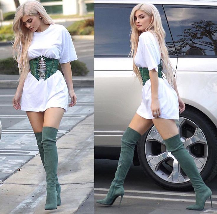 Kylie Jenner Corset, Corset Belt Outfit, Corset Outfit, Corset Fashion, Kylie Jenner Outfits, Corset Belt, Jenner Outfits, Street Outfit, Inspired Outfits