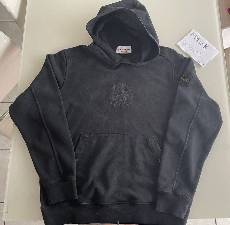 Stone Island Hoodie, Men's Tops, Stone Island, Stone, Sweatshirts, Mens Tops