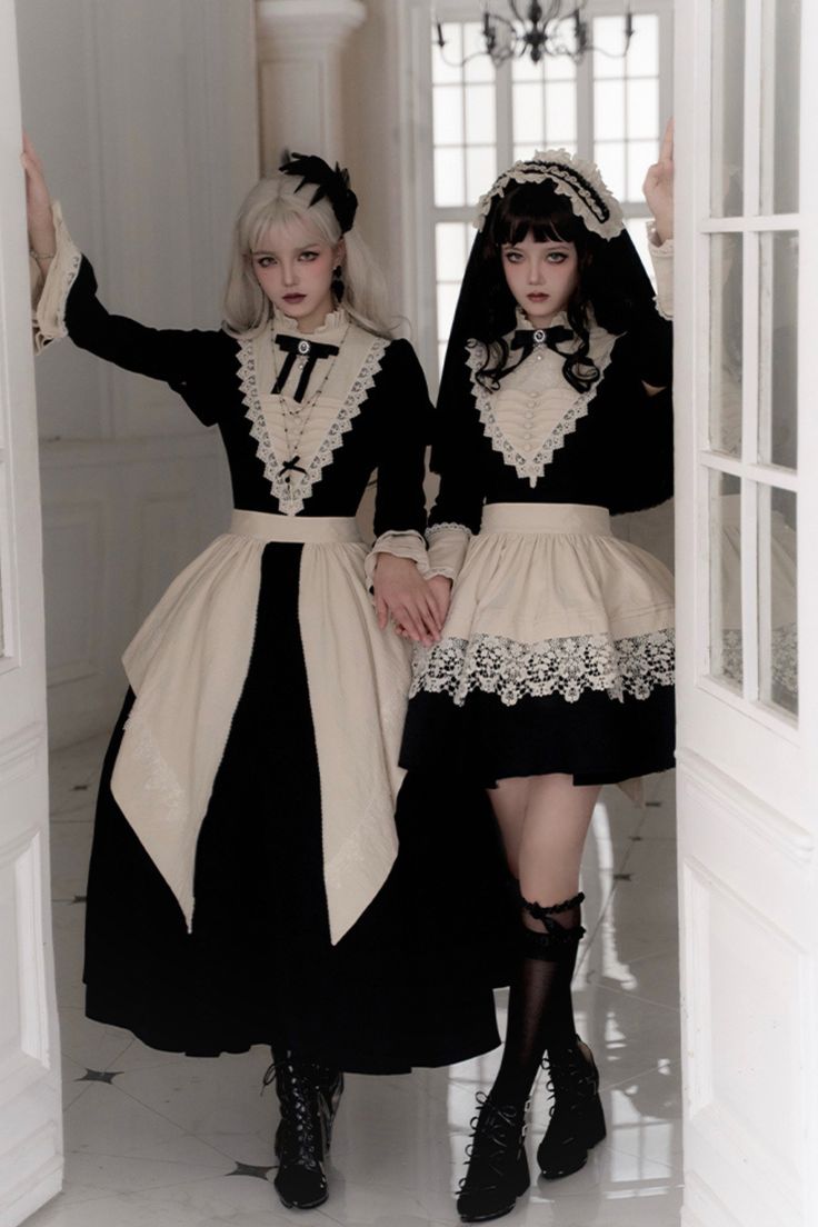 ❤︎ [Reservation item] Dark Gothic Girl School Dress Set❤︎
⚠This item will take about 45 days until shipping. Gothic Princess, Gothic Girl, Punk Dress, School Dress, Ruffles Fashion, School Dresses, Dark Gothic, Gothic Girls, Dress Set