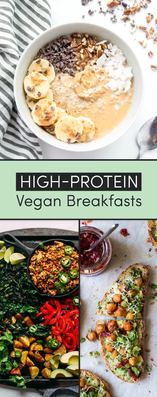 high - protein vegan breakfasts are the perfect way to start your day