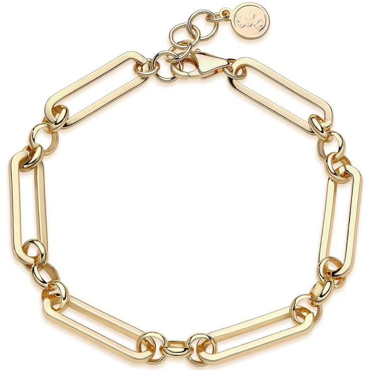 PRICES MAY VARY. ♥Women's Paperclip Bracelets Size♥ Paperclip chain 7.2" with 0.7" Extender. ♥Trendy Gold Bracelets Material♥ 14k gold plated, not easy to rust, not easy to corrode. The color will last a long time without tarnish. Nickel-free, lead-free, hypoallergenic, reducing the possibility of rash or any irritation. ♥Gold Link Bracelets Match♥ You can wear it alone or with other exquisite bracelets to create a sense of hierarchy. ♥Gift To Who You Love♥ Suitable for many occasions, Daily, We Elegant Metal Paperclip Bracelets, Tarnish Resistant Metal Paperclip Bracelet, Gold Plated Oval Link Paperclip Bracelet Gift, Elegant Paperclip Bracelets As Gifts, Elegant Metal Paperclip Bracelet, Gold-tone Paperclip Bracelet With Lobster Clasp As A Gift, Gold-tone Paperclip Bracelet With Lobster Clasp For Gift, Rectangular Paperclip Bracelet With Lobster Clasp, Elegant Gold Paperclip Bracelets