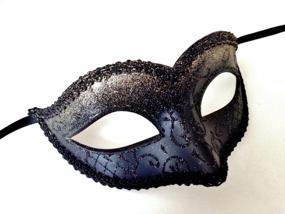 Venetian Black Gold Glitter Elegant Masquerade Halloween Costume Prom Mask Mardi Gras Masks Mens Masquerade Mask Black, Masquerade Halloween Costumes, Mask Masquerade Ball, Masquerade Mask Black, Black Masquerade, Masquerade Ball Masks, Black Masquerade Mask, Mens Masquerade Mask, Masquerade Ball Mask