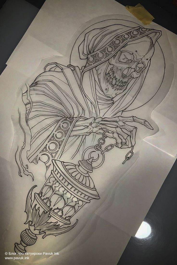 Neo Traditional Skeleton, Neo Trad Sleeve, Tattoo Flash Book, Leather Tattoo, Lantern Tattoo, Skull Sleeve Tattoos, Tattoo Zeichnungen, Skull Art Drawing, Skeleton Tattoos