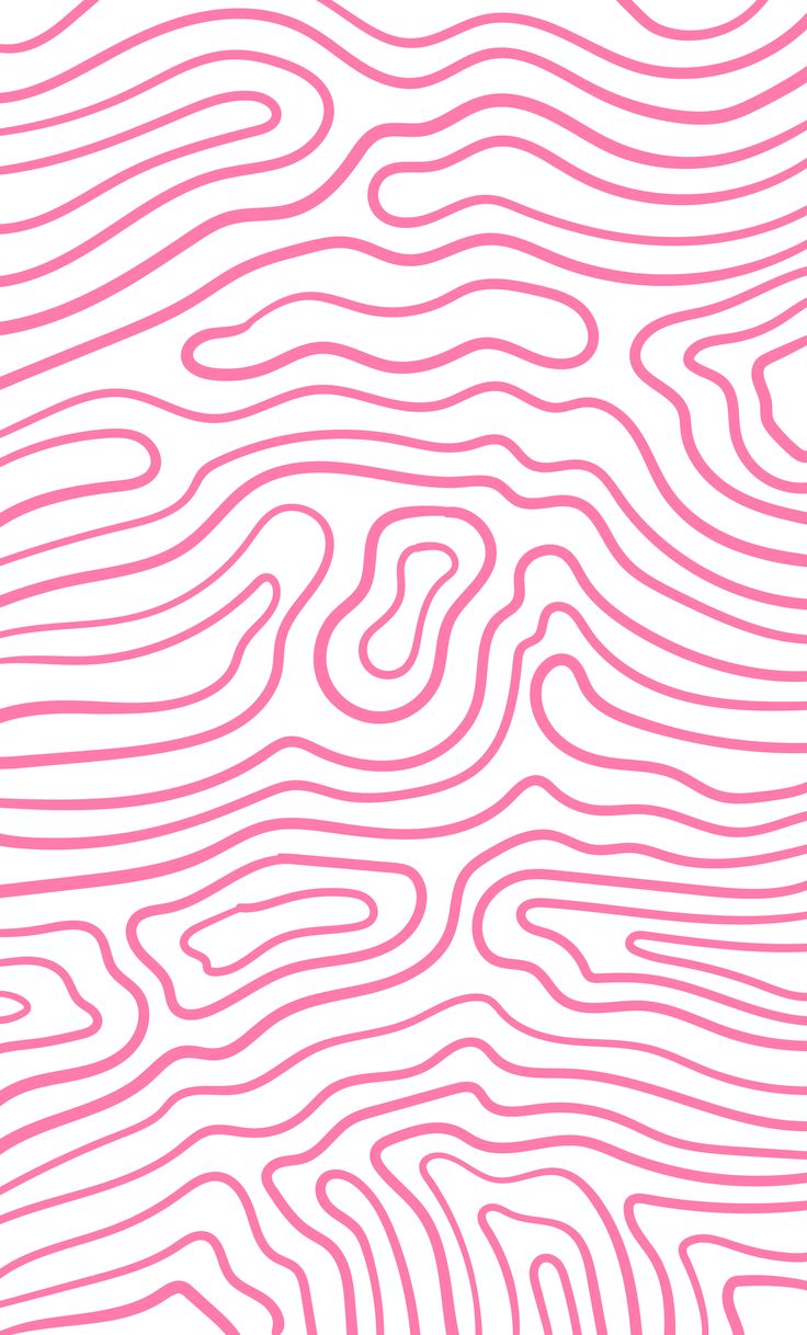 an abstract pink and white background with wavy lines