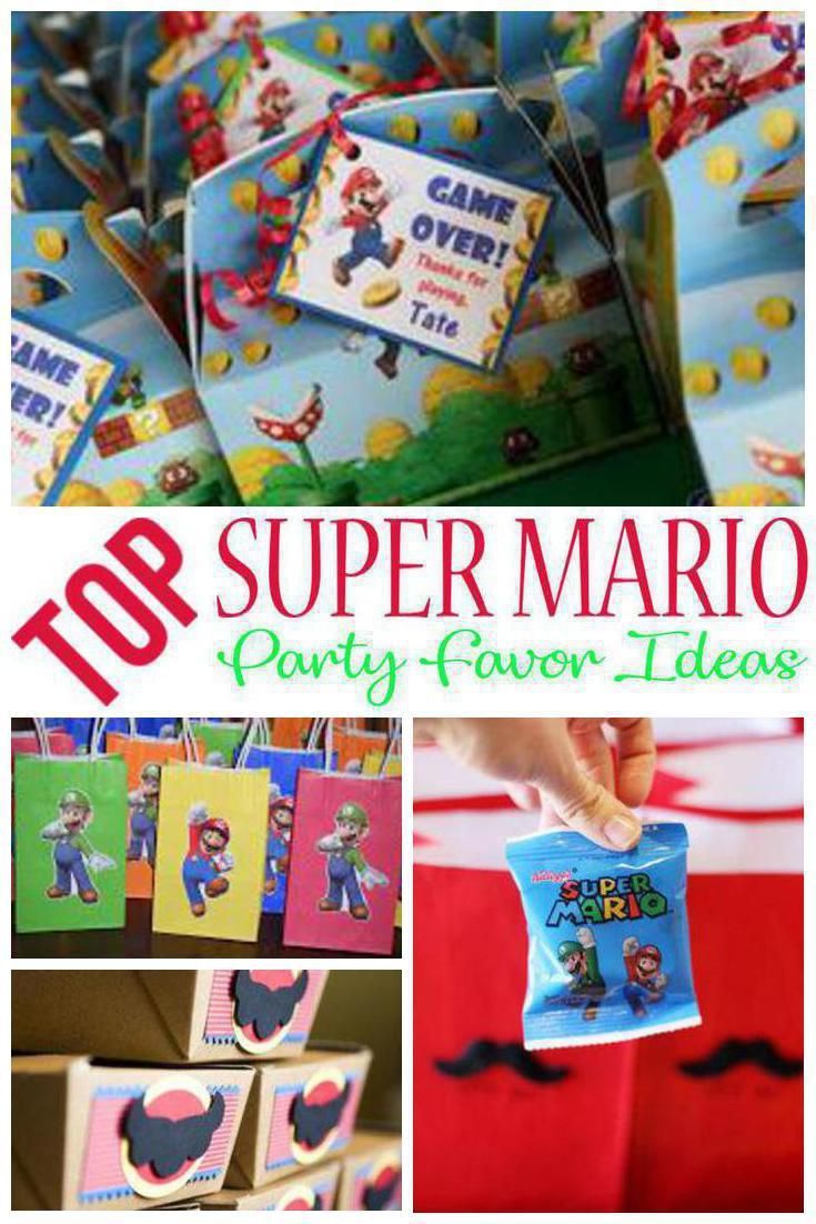 the top super mario party favors