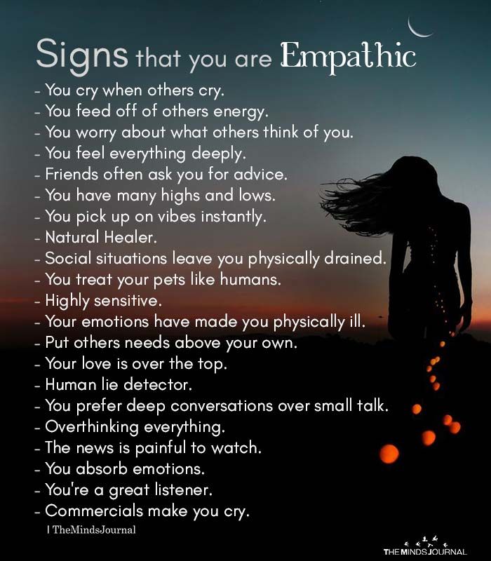 Signs That You Are Empathic - https://themindsjournal.com/signs-that-you-are-empathic/ Empath Traits, Empath Abilities, Empathy Quotes, Intuitive Empath, E Mc2, Mental And Emotional Health, Psychology Facts, New Energy, Spiritual Gifts