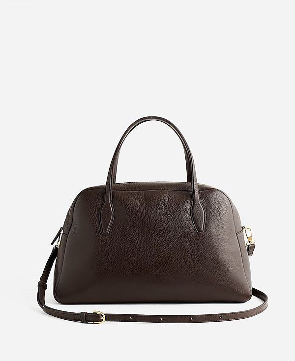 Top Handle Crossbody Bag in Soft Grain Leather | Madewell Girl Boss Office, Mom Purses, Minimalist Winter, 2024 Wishlist, Madewell Bags, Winter Capsule Wardrobe, Fall 24, Leather Crossbody Purse, Womens Tote