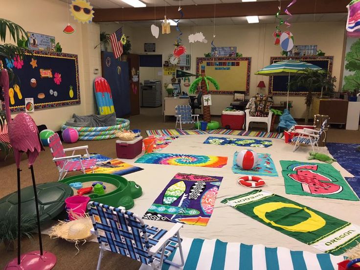 a room filled with lots of toys and decorations