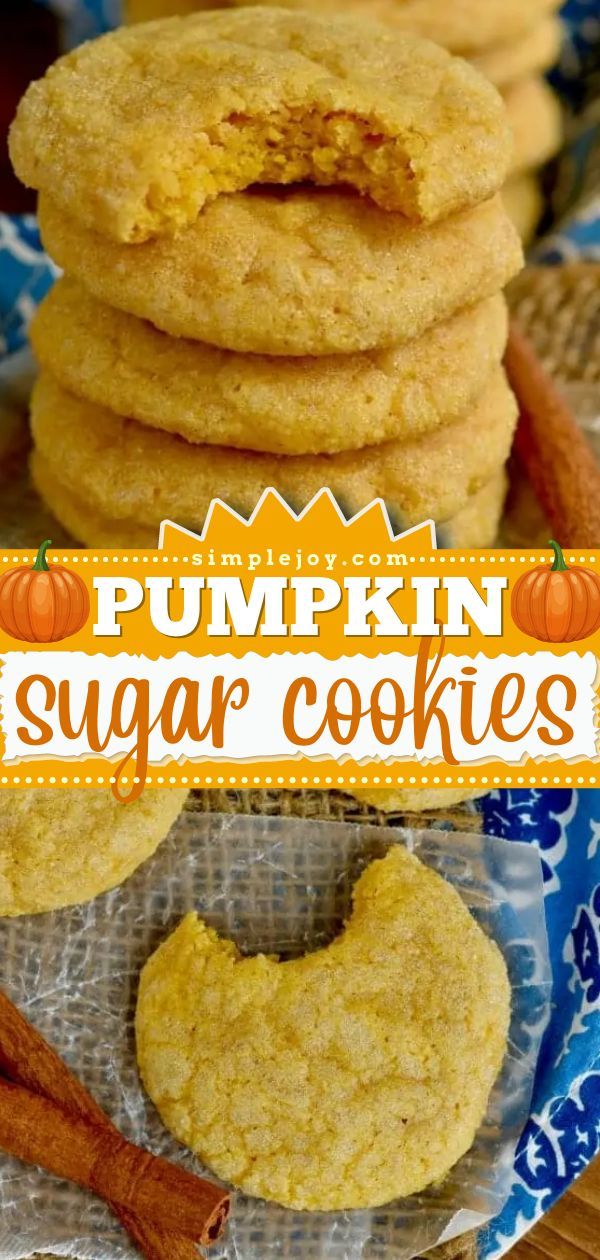 Pumpkin Sugar Cookies, fall baking, thanksgiving desserts, pumpkin recipes November Treats, Pumpkins Recipes, Pumpkin Cookies Easy, Spice Sugar Cookies, Pumpkin Sugar Cookies, Pumpkin Cookie Recipe, Sugar Cookie Recipe Easy, Sugar Cookie Mix, Pumpkin Recipe