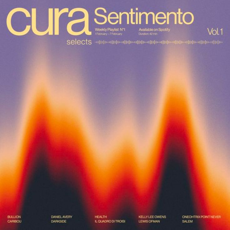 an album cover with the words cura sentimento, vol 1 on it