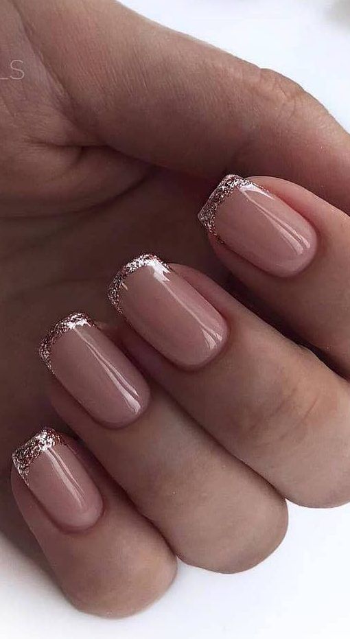 Glitter Nail Designs, Shiny Nails Designs, Nail Designs Ideas, Glitter Nails Acrylic, Shiny Nails, Short Acrylic Nails Designs, Nail Designs Glitter, Manicures Designs, Glitter Nail