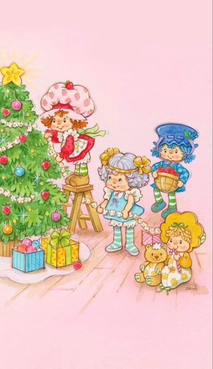 an image of children decorating a christmas tree