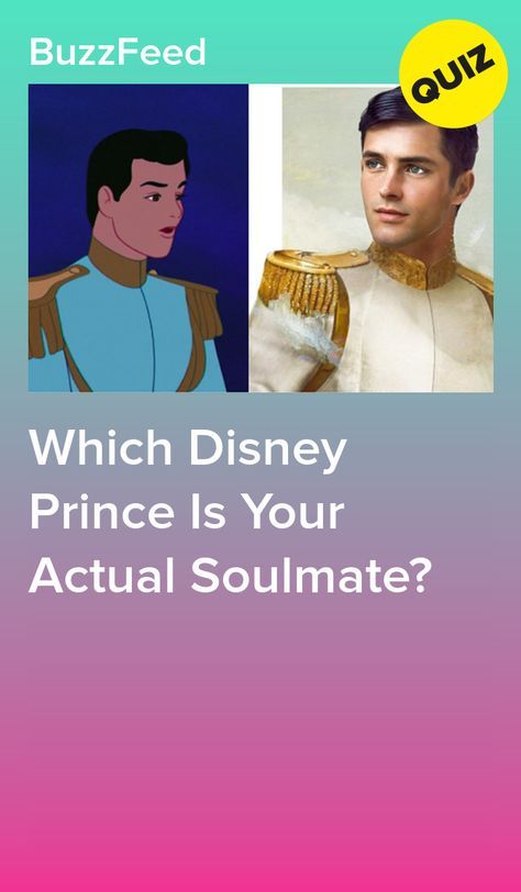 the cover for which disney prince is your actual soulmate? by buzzfeed