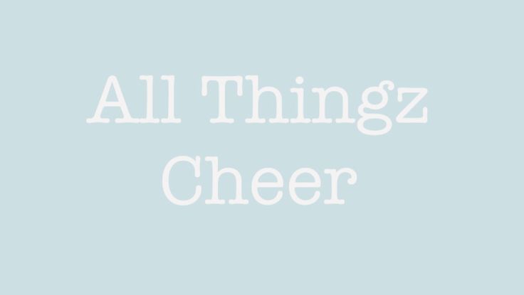 All Thingz Cheer