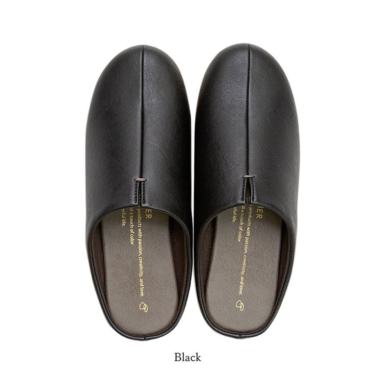 Black Indoor Slip-on Slippers, Black Slip-on Slippers For Indoor, Comfortable Closed Toe Synthetic Slippers, Comfortable Slip-on Slippers With Rubber Sole, Non-slip Solid Synthetic Slippers, Non-slip Synthetic Slippers, Non-slip Solid Color Slip-on Slippers, Comfortable Synthetic Platform Slippers With Rubber Sole, Comfortable Platform Slippers With Rubber Sole