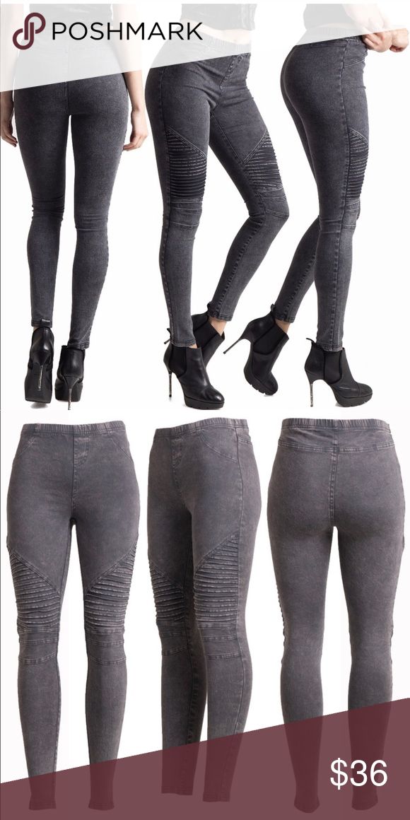 Moto Bike Skinny Pants Garment washed skinny pants •95% cotton  •5% Spandex   •Inseam 28” •Charcoal Jeans Skinny Charcoal Jeans, Moto Bike, Bike, Spandex, Outfit Inspo, Plus Fashion, Pants, Fashion Design, Fashion Trends