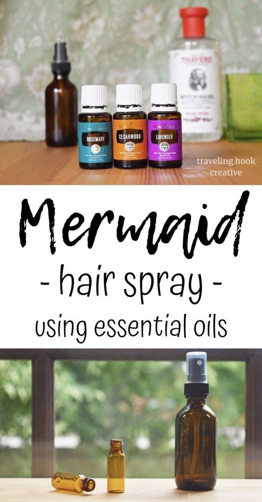 Mermaid Hair Spray using Essential Oils Mermaid Hair Spray, Crunchy Hair, Hair Growth Spray, Young Living Essential Oils Recipes, Using Essential Oils, Essential Oils For Hair, Young Living Oils, Hair Spray, Hair Growth Oil