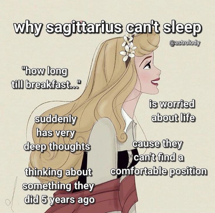 a woman with long blonde hair and a quote on it that says, why sagittatis can't sleep