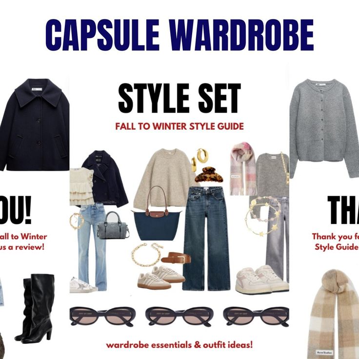 If you struggle to put outfits together and always feel the need to purchase new pieces, you've come to the right place! This guide has carefully selected basics that can be paired with almost everything! These pieces can be dressed up and down, and easily layered for this fall and winter. The guide includes 15 pages with: The essentials (outerwear, tops, bottoms, shoes, and accessories) 10 outfit ideas How to use: Once listing is purchased, you receive a pdf file. This file is the style guide. Teen Capsule Wardrobe 2024, Winter Capsule Wardrobe 2024, Capsule Wardrobe 2024 Fall/winter, Winter Basics Wardrobe, Weekend Capsule Wardrobe, Winter Capsule Wardrobe Travel, Wardrobe Essentials For Women, Winter Style Guide, 70 Outfits