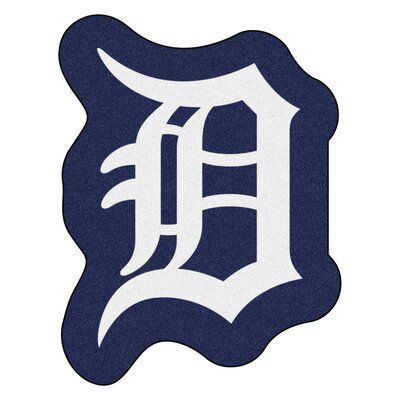 the detroit tigers logo on a white background