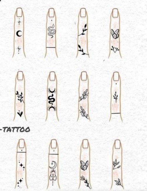 the different types of tattoos are shown in this drawing book, which shows how to draw them