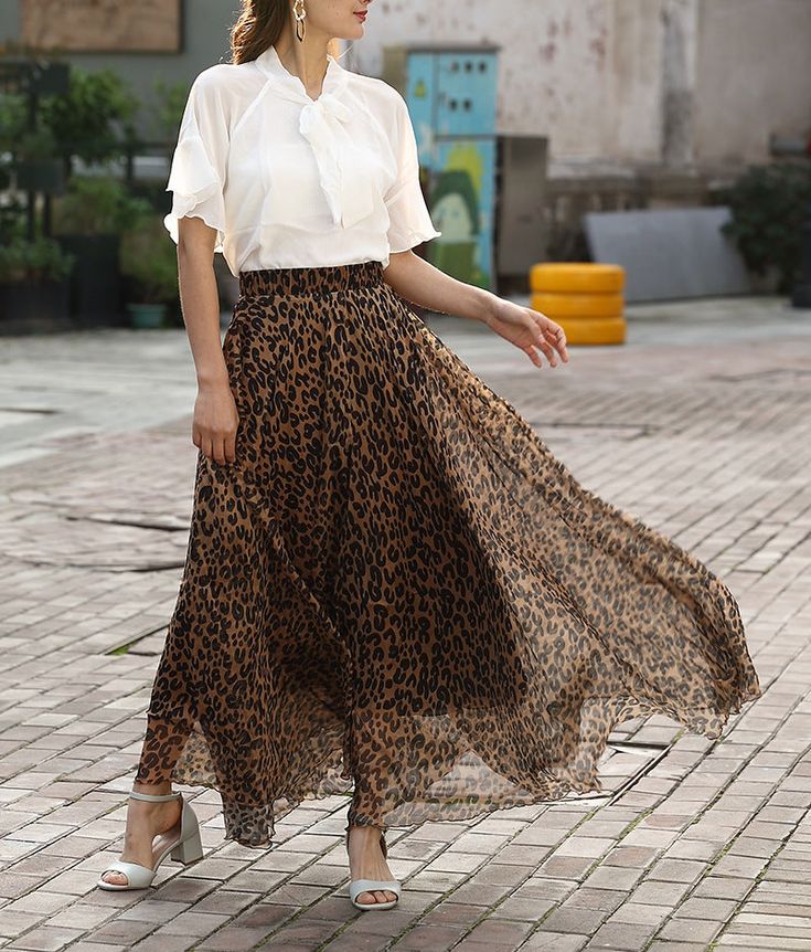 Fabric: Chiffon size(cm） Skirt long waist M 80 62-80 L 85 62-80 XL 90 62-80 XXL 95 62-80 XXXL 100 62-80 1. Asian sizes are 1 to 2 sizes smaller than European and American people. Choose the larger size if your size between two sizes. Please allow 2-3cm differences due to manual measurement. 2. Please check the size chart carefully before you buy the item, if you don't know how to choose size, please contact our customer service. 3.As you know, the different computers display colors differently, Chiffon Long Skirt, Bohemian Maxi Skirt, Long Chiffon Skirt, Bohemian Style Clothing, Boho Life, Bohemian Skirt, Boho Style Outfits, Maxi Skirt Boho, Bohemian Maxi