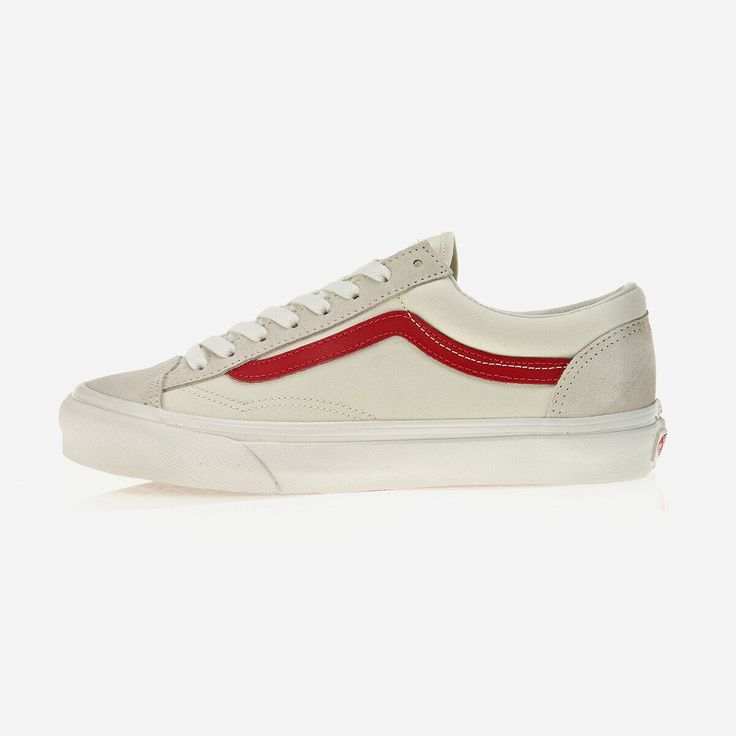 Product Features Shoes : Authentic Vans  Size : US 4~10 (220~ 280mm)  Color: Ivory / Red Point     SHIPPING  ·         We ship worldwide. All orders will be shipped from South Korea by airmail. ·         We ship your orders almost within 3 business days after the payment. ·         Please confirm your address is correct. We only ship to the address listed in the ebay. ·         It might take more than usual by any unpredictable events including weather condition, no nonstop shipping, customs& ho Authentic Vans, Vans Style, 12th Man, Color Ivory, Vans Old Skool Sneaker, Men's Sneakers, Vans Sneaker, South Korea, Athletic Shoes