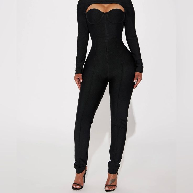 Sexy Cut Out Catsuit Sz Small Nwot Fitted High Waist Bodysuit For Date Night, Stretch High Waist Jumpsuits And Rompers For Club, Stretch High-waist Club Jumpsuits And Rompers, Fitted Jumpsuits And Rompers For Club, Fitted Solid Color Jumpsuits And Rompers For Club, Stretch High Waist Jumpsuits And Rompers For Date Night, Fitted High Waist Bodysuit For Party, Fitted High-waist Jumpsuits And Rompers For Night Out, Fitted High Waist Jumpsuits And Rompers For Night Out