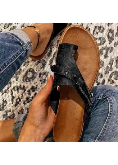 Color:Black;Size:37;Package Contents:1 Pair X Slippers;Style:Cute; Comfortable Walking Sandals, Most Comfortable Sandals, Orthopedic Sandals, Summer Sandals Flat, Open Toe Slippers, Summer Flip Flops, Beach Flip Flops, Wholesale Shoes, Comfortable Sandals