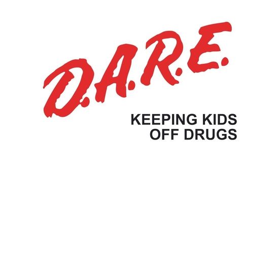 the words dare are written in red on a white background