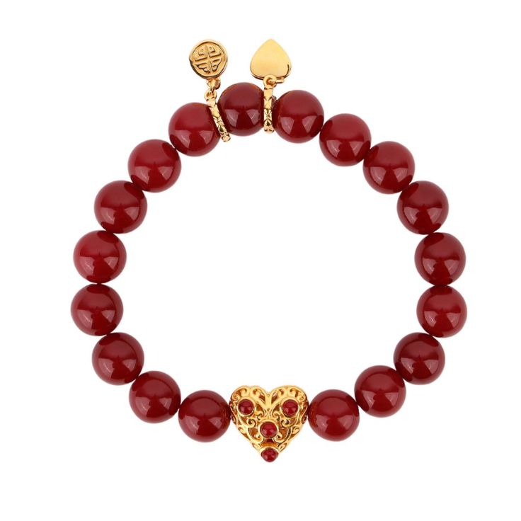 Glamour Ritual, Gold Cart, Ruby Beads, Puffed Heart, Gold Filigree, Agate Beads, In Spanish, Agate Stone, Rumi