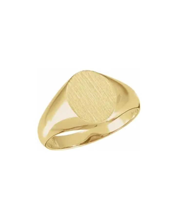 oval signet ring yellow gold Contemporary 14k Yellow Gold Rings, Formal Minimalist Rings With Rounded Edges, Modern Signet Ring With Round Band For Formal Occasions, Modern Yellow Gold Signet Ring, Modern Engraved Ring With Round Band, Oval Rings With Smooth Finish For Formal Occasions, Modern Dome Ring With Smooth Bezel For Formal Occasions, Modern Engraved Ring For Formal Occasions, Oval Yellow Gold Ring With Smooth Finish