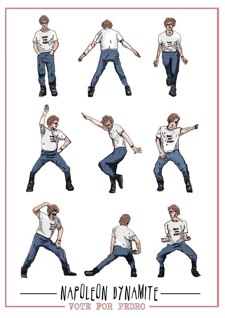 various poses of a man in jeans and t - shirt with the words naflon dynamite