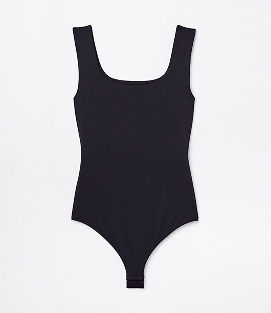 In a modern matte finish, this soft and stretchy knit bodysuit is the secret to an always-flawless silhouette. Square neck and back. Sleeveless. Thong bottom with snap base.,Hit:Hit: Hits at waist,Imported:Imported,Fit:Fit: Tight — a close fit that hugs the body,Length:29" long,Fabrication:95% Nylon 5% Spandex,Garment Care:Machine Washable Loft Matte Square Neck Bodysuit Size 2XL Black Women's by Loft Size Regular - 2XL Black Women's Square, Neck, Sleeveless, Bodysuit, Tops, Wear, To, Work, 95%, Seamless Soft Stretch Bodysuit, Basic Seamless Stretch Bodysuit, Fitted Sleeveless Bodysuit, Sleeveless Stretch Seamless Bodysuit, Seamless Stretch Sleeveless Bodysuit, Sleeveless Bodysuit With Minimal Stretch And Seamless Construction, Sleeveless Seamless Bodysuit With Minimal Stretch, Seamless Stretch Tank Bodysuit, Seamless Sleeveless Bodysuit With Minimal Stretch