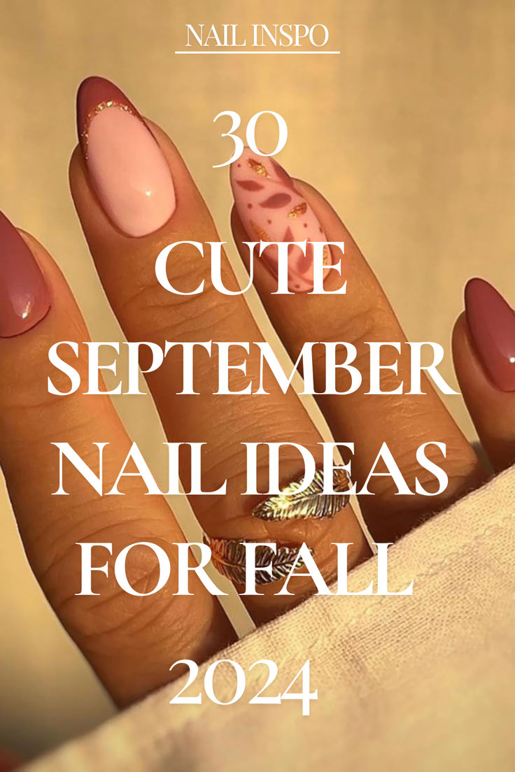 Cute and trendy nail ideas for fall Fallnails Autumn Designs, Trendy Nails Ideas 2024 September, Nail Designs Autumn 2024, Nail Art Autumn 2024, Nail Design Fall 2024, Nails September 2024 Trends, Trendy Nail Designs 2024 Autumn, Autumn 2024 Nail Trends, 2024 Nail Shape Trends