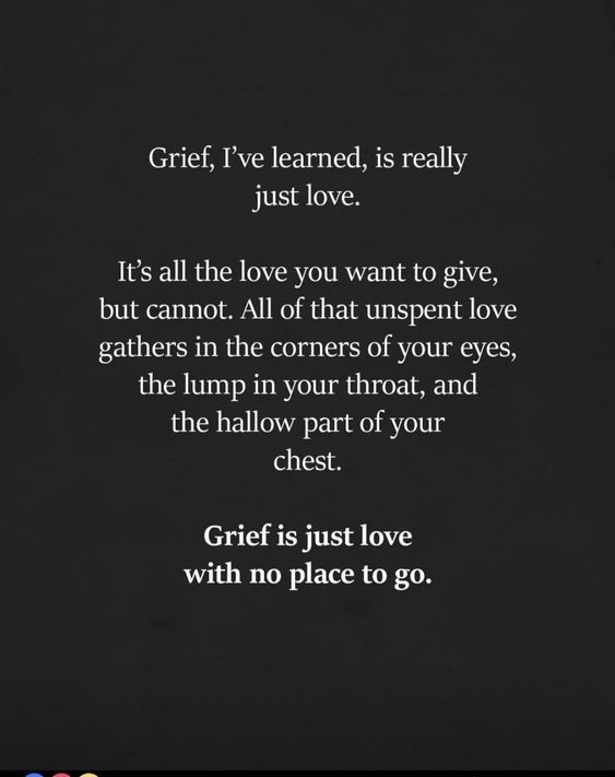 a poem written in white on black with the words gritt i've learned, is really just love