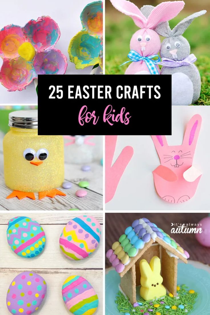 25 easter crafts for kids to make