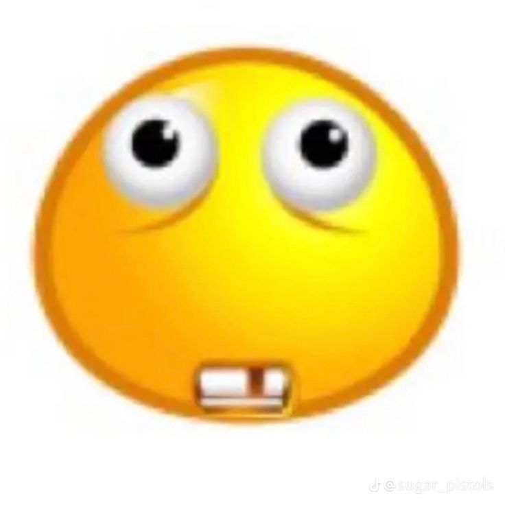 an emoticive smiley face with one eye open and two eyes closed, while the other is frowning