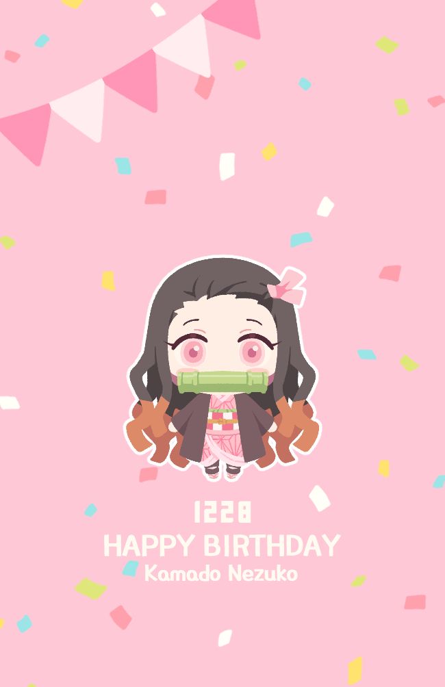 🎀🍰🌸Happy Birthday Nezuko-chan!🩷🍰🎀 Nezuko Icon, Nezuko Chan, Nezuko Kamado, Happy Birthday Cards, Kimetsu No Yaiba, Happy Easter, Demon Slayer, Birthday Cards, Happy Birthday