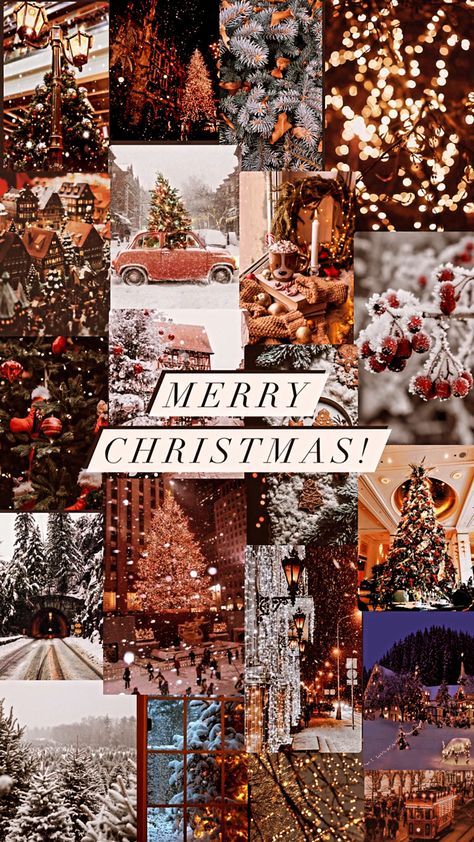 a collage of christmas photos with the words merry christmas